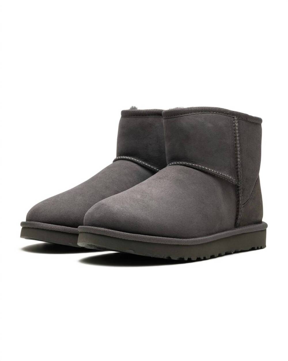 NEW UGG women's classic mini ii boot in grey